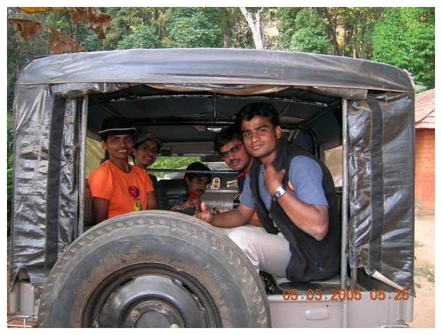 Getting ready for a humpy drive..
